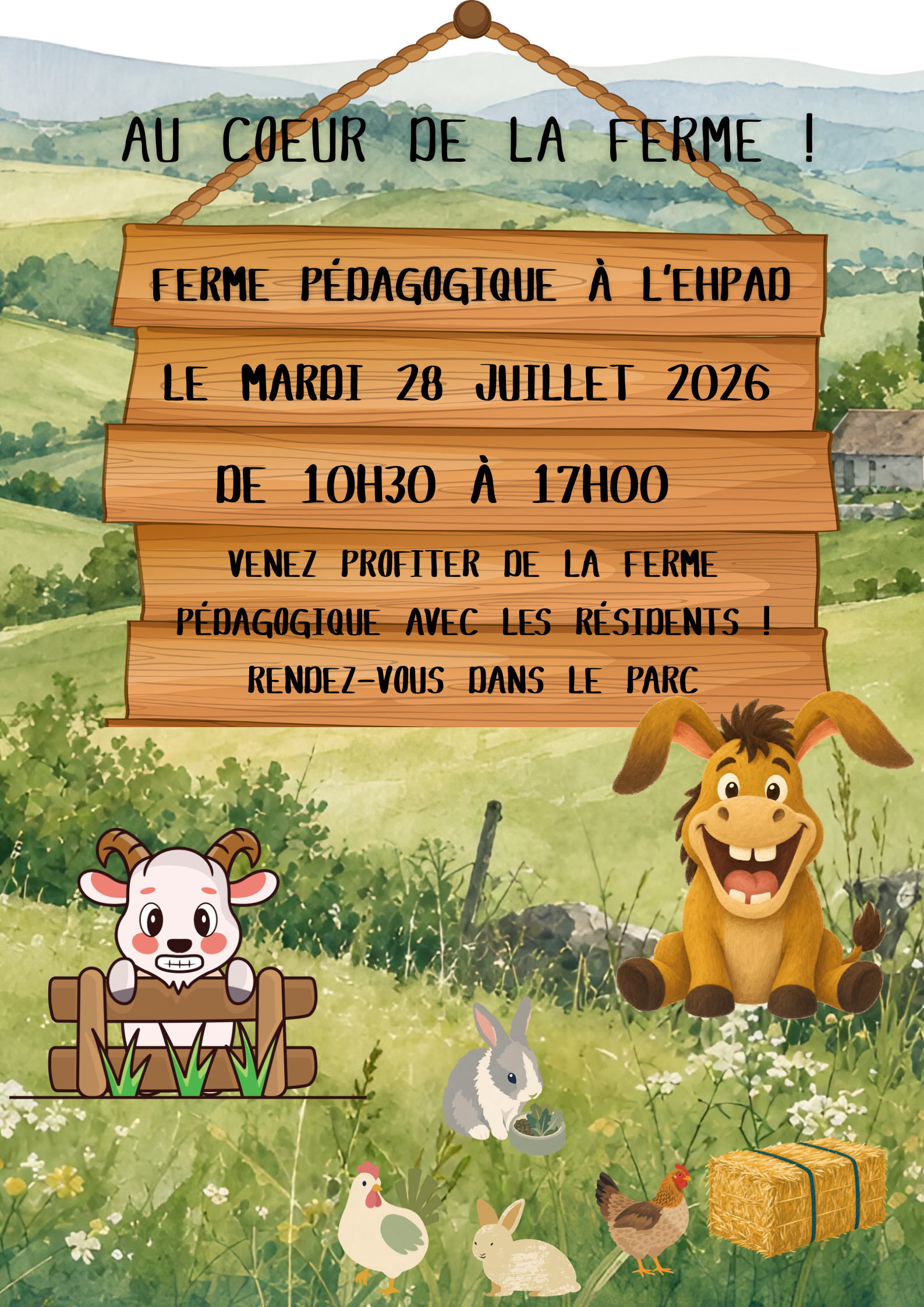 Au cœur de la ferme !